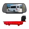 PZ470 Car Waterproof 170 Degree Brake Light View Camera + 7 inch Rearview Monitor for Volkswagen T5
