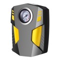 Car 12V Portable Inflatable Cylinder Pedal Pointer Air Pump with Light