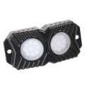 18W DC 12-24V 1.2A LED Double Row Car Bottom Light / Chassis Light / Yacht Deck Atmosphere Light (Wh