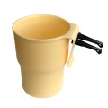 Multifunctional Car Water Cup Holder Hanging Storage Box Mobile Phone Holder Air Outlet Trash Can (B