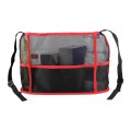 Universal Car 3 Pockets Sundries Hanging Storage Bag (Red)