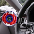 Car Universal Steering Wheel Spinner Knob Auxiliary Booster Aid Control Handle with Compass (Random