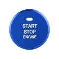 Car Engine Start Key Push Button Inner Ring Trim Sticker Decoration for Mazda Axela CX-30 2020 (Blue