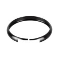 Car Key Hole Decorative Ring for BMW Mini (Black)