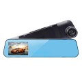 4 inch Car Rearview Mirror Single Recording Driving Recorder DVR Support Motion Detection / Gravity