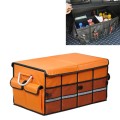 Car Trunk Foldable Storage Box, Capacity: 66L (Orange)
