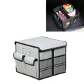 Car Trunk Foldable Storage Box, Capacity: 36L (Grey)