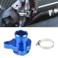 Car Water Hose Joint Pipe Adaptor with Clamps 11537541992 for BMW 335i (Blue)