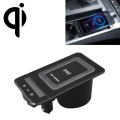 HFC-1052 Car Qi Standard Wireless Charger 15W / 10W Quick Charging for Audi A6L 2019-2022, Left Driv