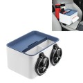 Car Multifunctional Storage Box Water Cup Holder (Blue)