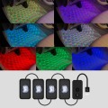 A17 Car Colorful Voice-activated RGB Foot LED Atmosphere Light, Single Light Star Version