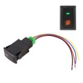TS-17 Car Fog Light On-Off Button Switch with Cable for Suzuki