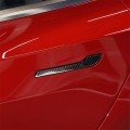 4 PCS Carbon Fiber Car Outside Handle Decorative Sticker for Tesla Model 3