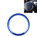 Car Steering Wheel Decorative Ring Cover for Mercedes-Benz,Inner Diameter: 5.6cm (Blue)