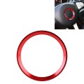 Car Steering Wheel Decorative Ring Cover for Mercedes-Benz,Inner Diameter: 5.6cm (Red)
