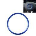 Car Steering Wheel Decorative Ring Cover for Mercedes-Benz,Inner Diameter: 5.8cm (Blue)