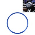 Car Steering Wheel Decorative Ring Cover for Mercedes-Benz,Inner Diameter: 7.2cm (Blue)
