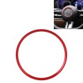Car Steering Wheel Decorative Ring Cover for Mercedes-Benz,Inner Diameter: 7.2cm (Red)