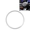 Car Steering Wheel Decorative Ring Cover for Mercedes-Benz,Inner Diameter: 7.2cm (Silver)