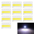 10 PCS ZS-7009 DC24V Waterproof Car / Truck Side Marker Indicator Lights Bulb Lamp(White Light)