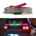 S10-100CM 100cm DC12V-24V Car Rear LED RGB Daytime Running Lights Strip Colorful Lamp