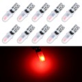 10 in 1 T5 Car Instrument Panel LED Decorative Light (Red Light)