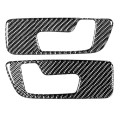 Car Carbon Fiber M High Performance Door Handle D Decorative Sticker for BMW G01 X3 2018-2020 / G02