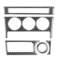 5 in 1 Car Carbon Fiber Control Panel A Decorative Sticker for Subaru BRZ / Toyota 86 2017-2019, Rig