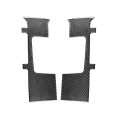 2 PCS / Set Carbon Fiber Car Seat Belt Panel Decorative Sticker for Toyota Tundra 2014-2018, Left Ri