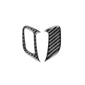 2 PCS / Set Carbon Fiber Car Door Lock Frame Decorative Sticker for Volkswagen Scirocco 2009-2016,Ri