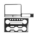 2 PCS Car Carbon Fiber Navigation Instrument Decorative Sticker for Nissan GTR R35 2008-2016, Right