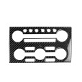 Car Carbon Fiber Instrument Control Panel Decorative Sticker for Nissan GTR R35 2008-2016, Right Dri