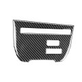 Car Carbon Fiber CD Player Console A Type Decorative Sticker for Nissan GTR R35 2008-2016, Left Driv