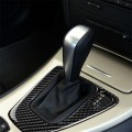 Carbon Fiber Car Right Driving Gear Panel Decorative Sticker for BMW E90 / E92 2005-2012