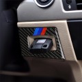 Three Color Carbon Fiber Car Left Driving Ignition Switch Decorative Sticker for BMW E90 / E92 2005-