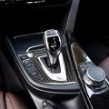 Carbon Fiber Car Gear Panel Decorative Sticker for BMW (F30) 2013-2017 / (F34) 2013-2017, Sutible fo