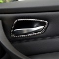 Carbon Fiber Car Door Handle Decorative Sticker for BMW E90 / 320i / 318i / 325i