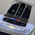 Three Color Carbon Fiber Car Reading Light Panel Decorative Sticker for BMW F20 2012-2017 / F30 / F3