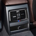 6 PCS Three Color Carbon Fiber Car Rear Outlet Decorative Sticker for BMW F30 2013-2015 / F34 2013-2