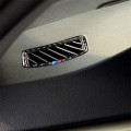 Three Color Carbon Fiber Car Left Driving Instrument Air Outlet Decorative Sticker for BMW E90 2005-