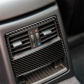 Carbon Fiber Car Rear Air Vent Decorative Sticker for BMW E90 / E92 2005-2012