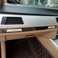 Carbon Fiber Car Right Driving Middle Control Decorative Sticker for BMW E90 / E92 / E93 2005-2012
