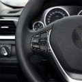 Carbon Fiber Car Steering Wheel Key Frame Decorative Sticker for BMW F20 2012-2018 / F21 2014-2018 /