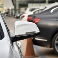 Carbon Fiber Car Rearview Mirror Bumper Strip Decorative Sticker for BMW F30 2013-2018 / F34 2013-20