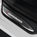Low Edition Carbon Fiber Car Door Threshold Decorative Sticker for BMW E90 2005-2012