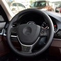 A Edition Carbon Fiber Car Small Steering Wheel Decorative Sticker for BMW 5 Series F10 F18 2011-201