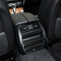 Carbon Fiber Car Rear Air Outlet Frame Decorative Sticker for BMW 5 Series F10 2011-2017
