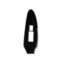 Car Carbon Fiber Vice Driving Side Door Lift Control Decorative Sticker for Nissan 370Z Z34 2009-, R