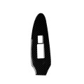 Car Carbon Fiber Vice Driving Side Door Lift Control Decorative Sticker for Nissan 370Z Z34 2009-, L