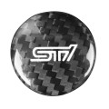 Car Carbon Fiber Engine Start Button Decorative Cover Trim for Subaru BRZ 2013-2019 / 86 2013-2019 (